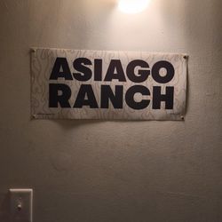 Asiago Ranch Sign 