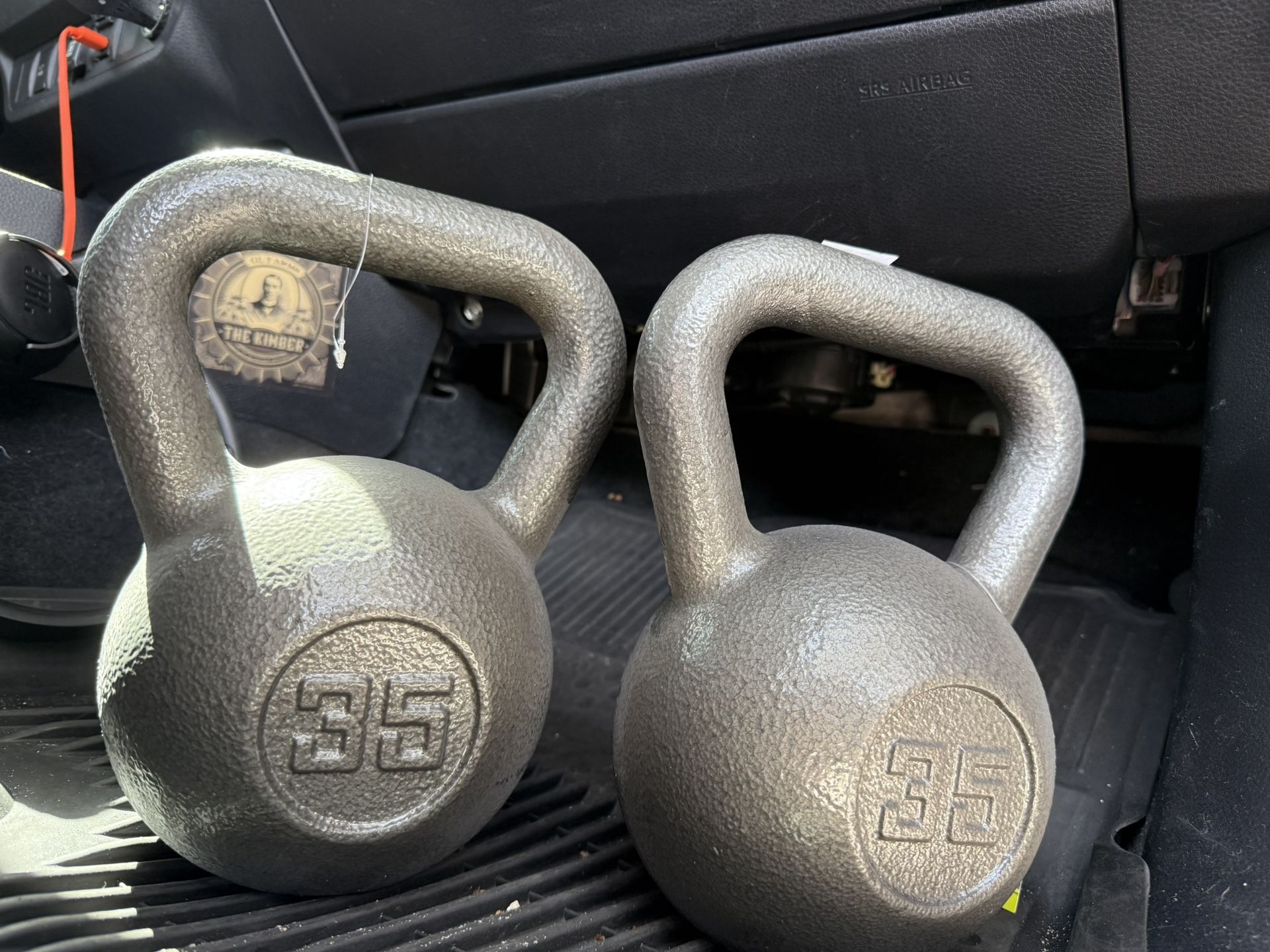 35.lbs X 2 Kettlebells NEW