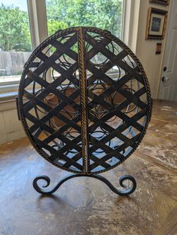 Metal Wine Rack