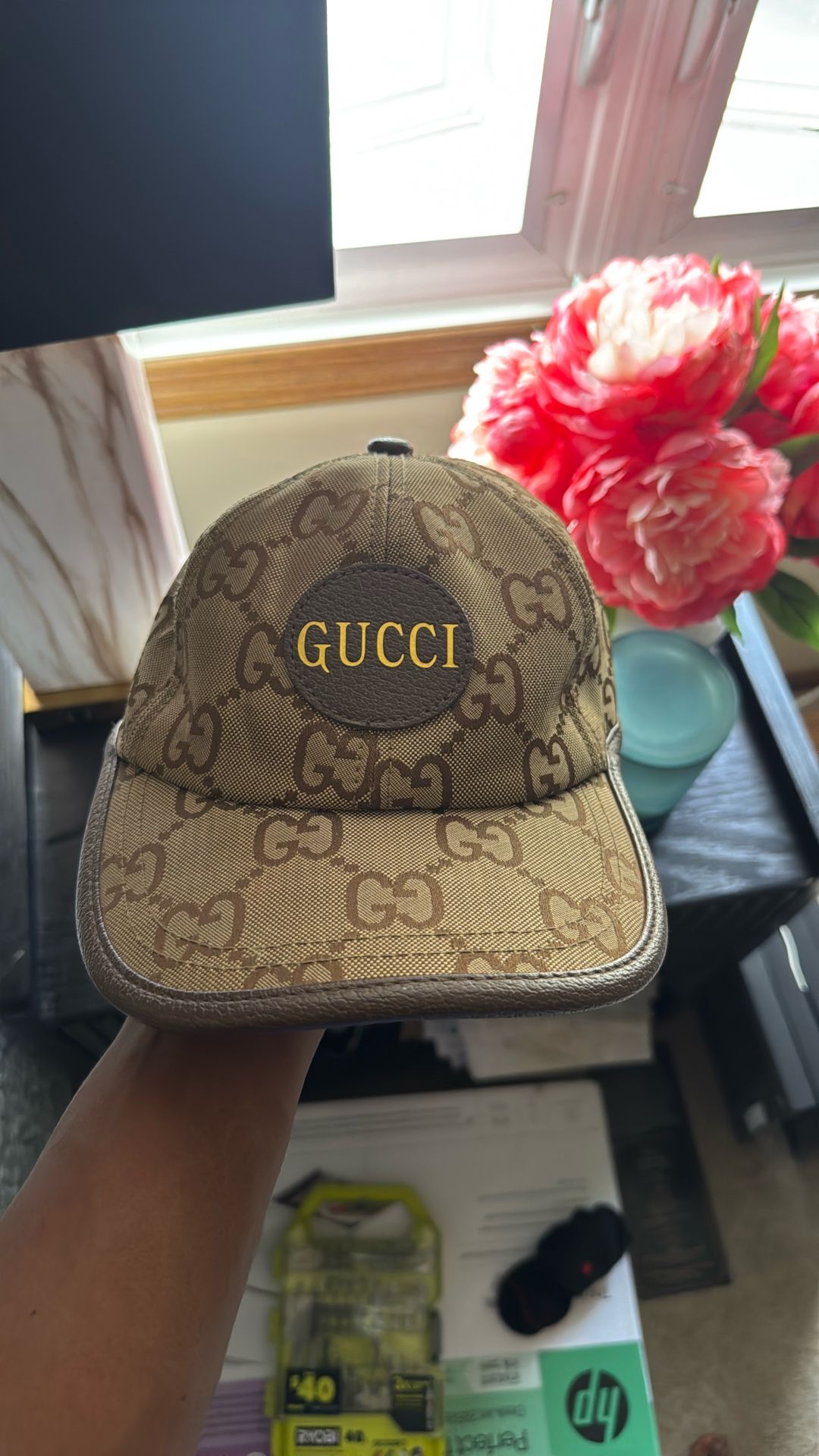 Brown Gucci Hat