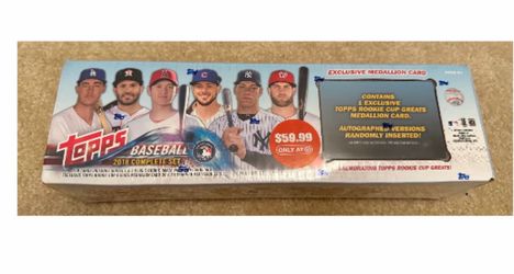 2018 Topps Baseball Complete Set Sealed