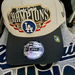 Dodgers World Series Champions Hat