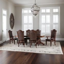 7 PIECE DINING ROOM SET/ Solid Wood 