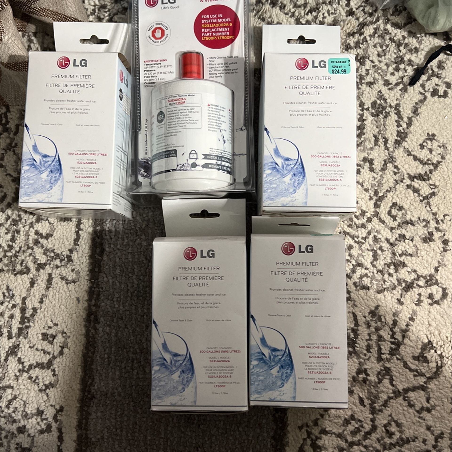 LG Water Filter 5231JA2002A-S