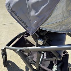 Uppa Baby Stroller With Toddler Scooter
