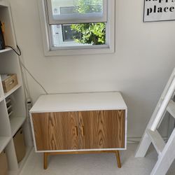 Midcentury Tv Stand/storage Organizer