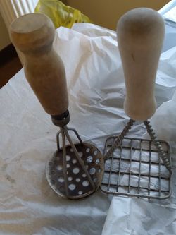 Antique Potato Mashers