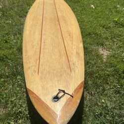 Balsa Wood Surf Board 