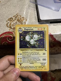Magneton 9/102 - Base Set Unlimited - Holo Rare - 1999 WOTC Pokémon Card — NM