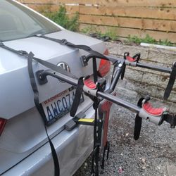 Allen Sports Ultra Compact Folding 2-Bike Trunk Mount Rack carrier sturdy compact 

