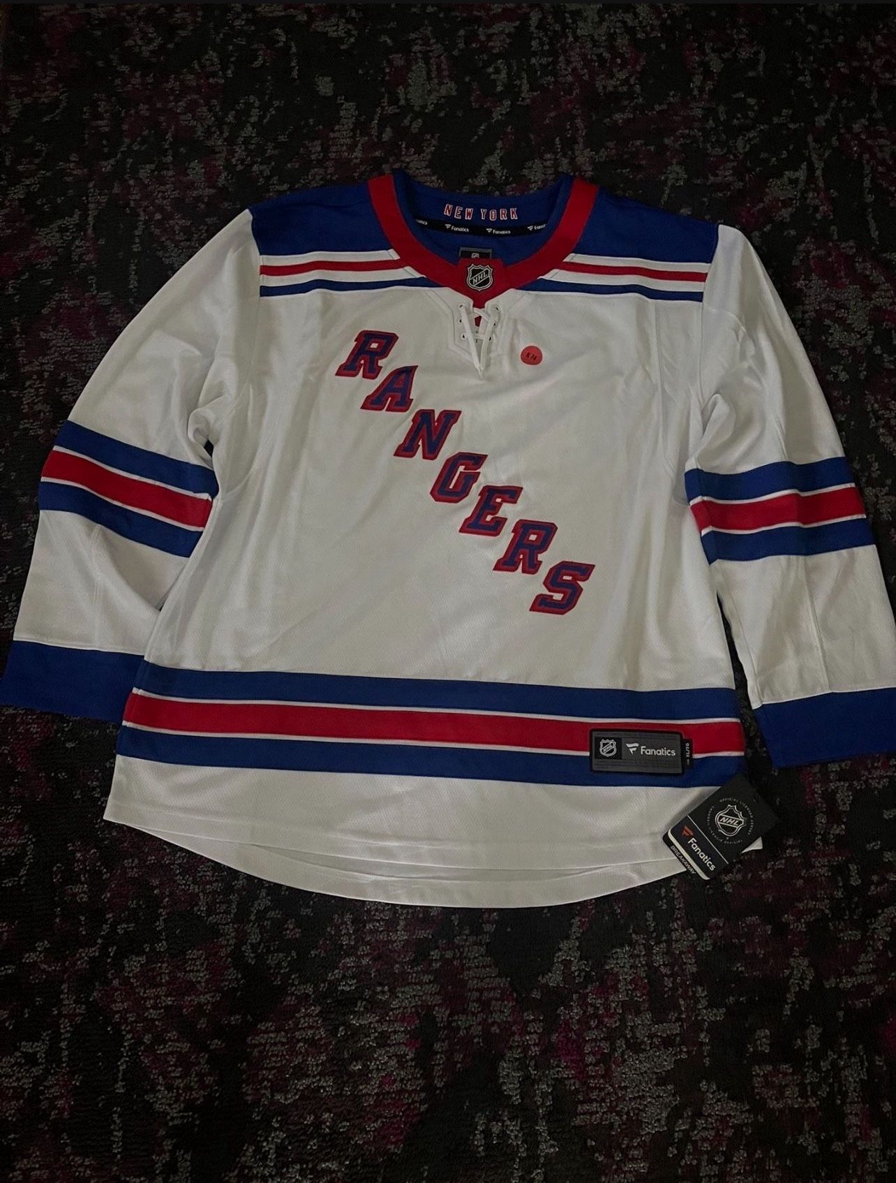 New York Rangers White Jersey
