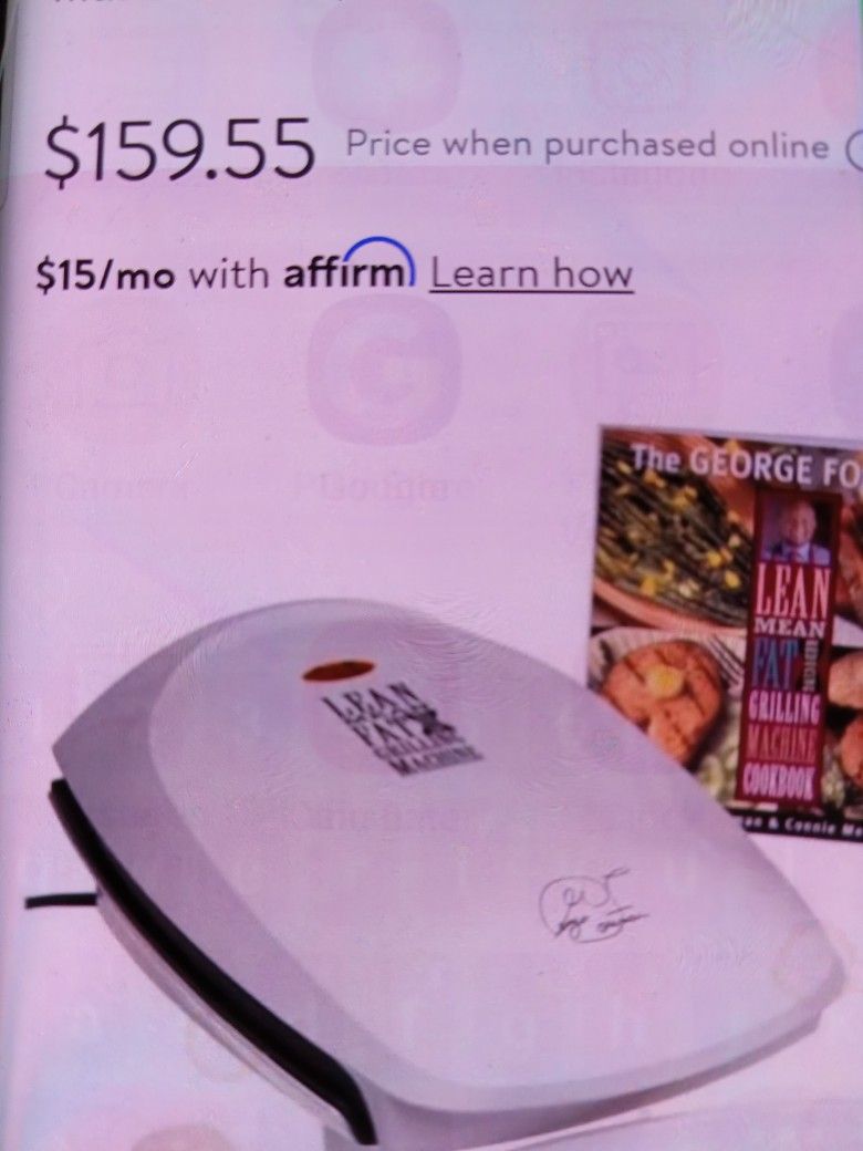George Foreman Gr26cb Electric Grill