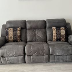 Grey Three Seater Couch