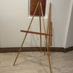 Wooden Display Easel-For Wedding, Artwork Or Signs