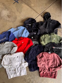 Nike Champion Cowboys Sweatshirts & Hoodies Lot (Sweaters and Crewnecks)
