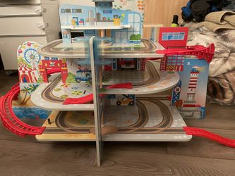 Hape Mega City Rail Way Set