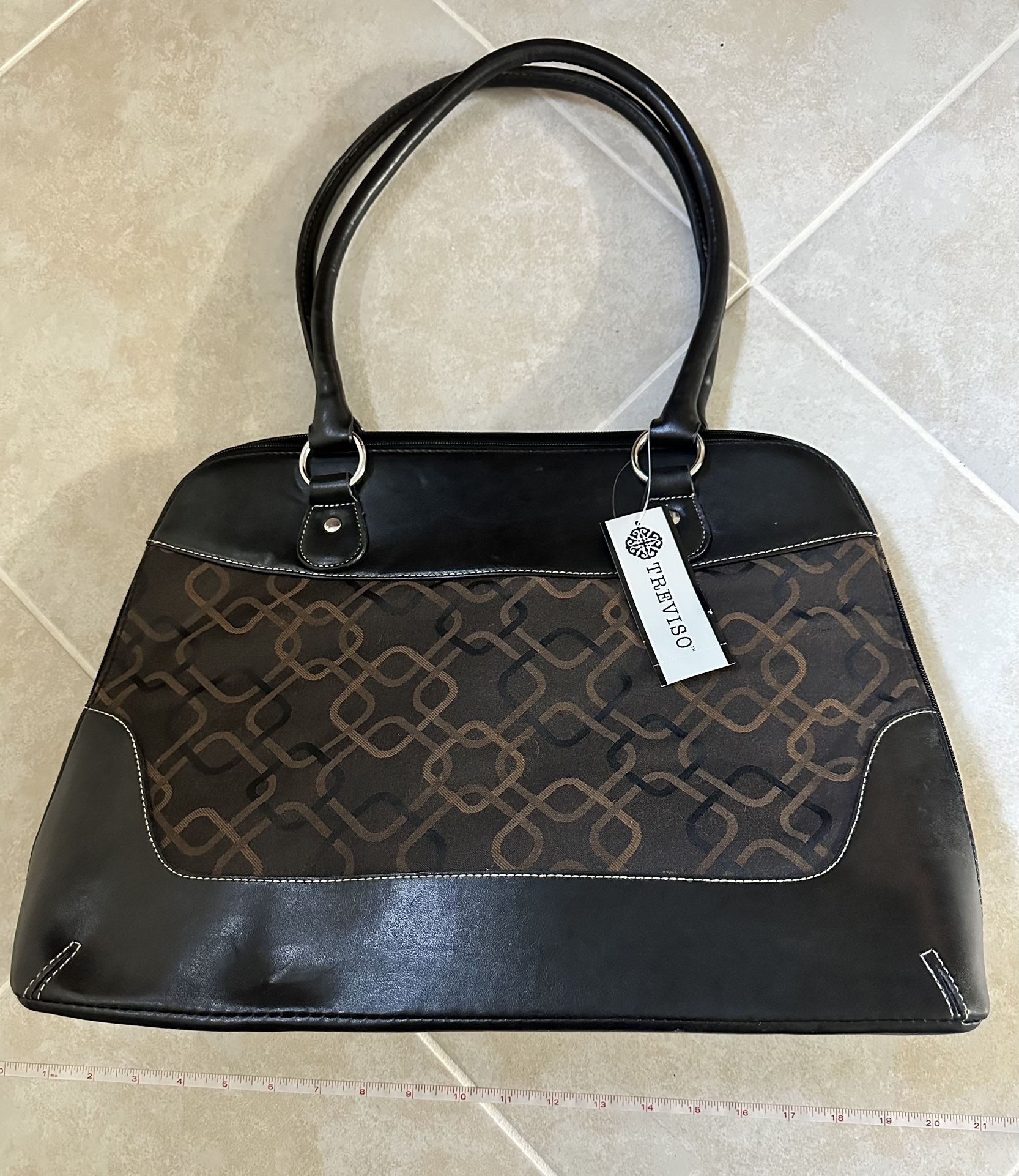 NWT Treviso Dome Work Tote Bag Purse For Laptop, Books