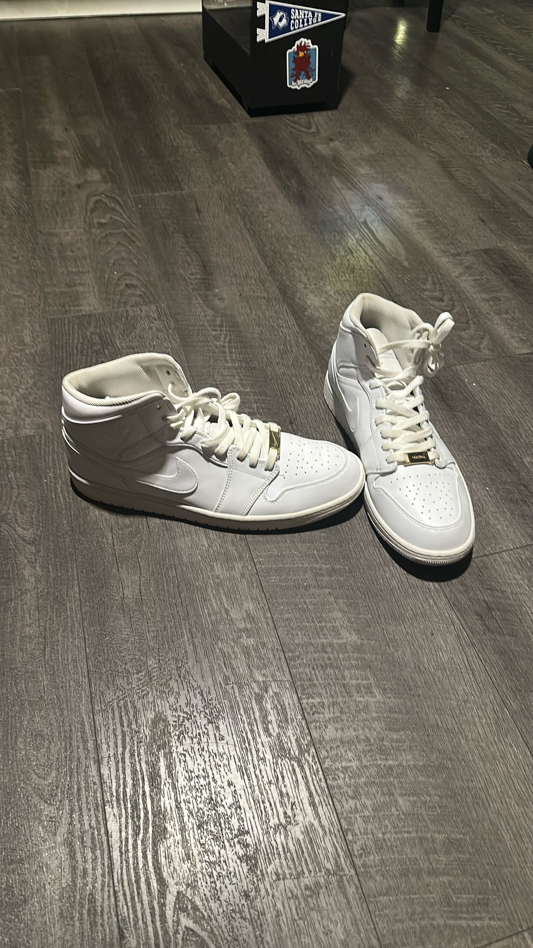 White Air Jordan’s