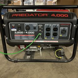 4000W Gas Portable Generator 