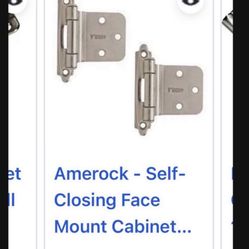 Amerock Made USA BP7628-26  Self Closing Hinges 
