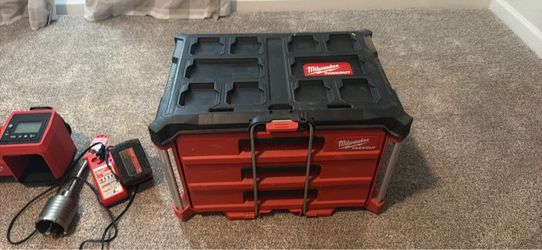 Milwaukee Packout 3-Drawer Tool Box