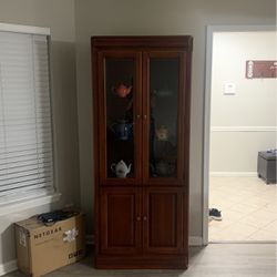 Red Wood Armoire