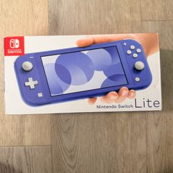 Nintendo Switch lite NEW (blue)