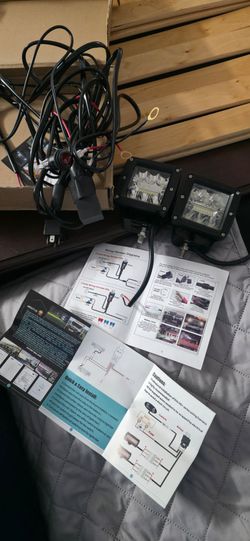 Wiring kit + fog lamp # Jeep wrangler