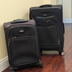 Samsonite Spinner Luggage Set – 2 Pieces – Excellent Condition