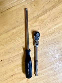 Snap-on Ratchet & Driver Set  USA Made