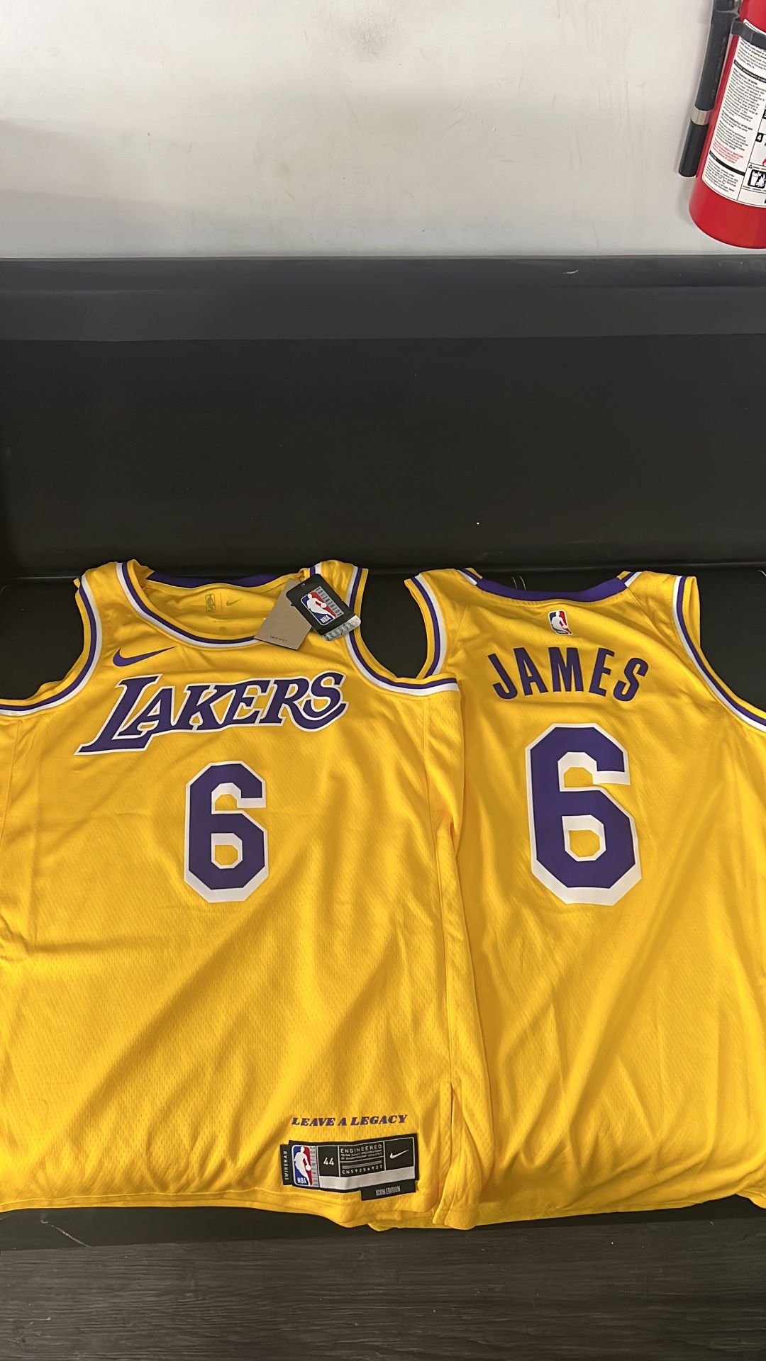 Original Lakers Jersey Lebron 6