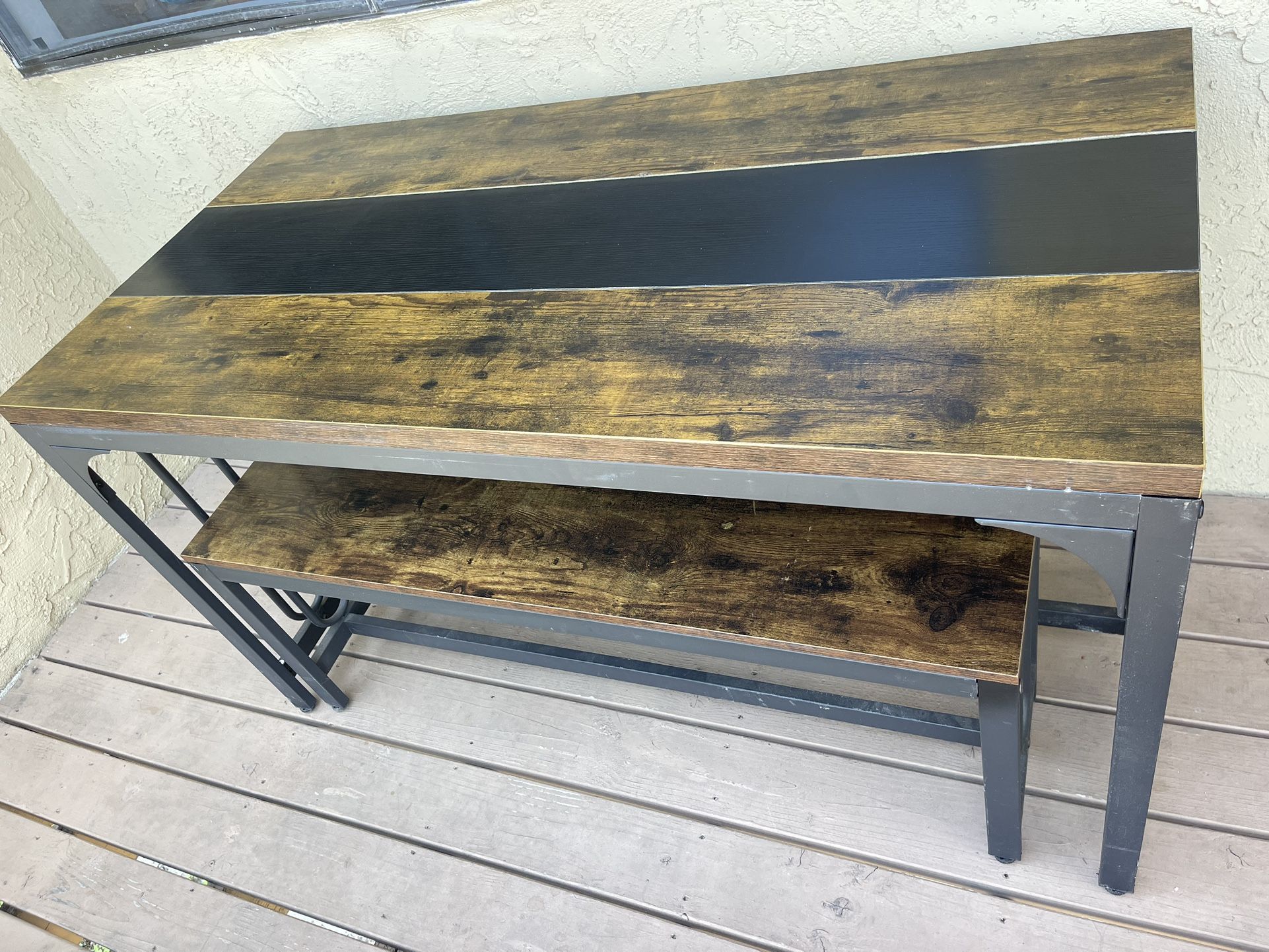 Table And Bench