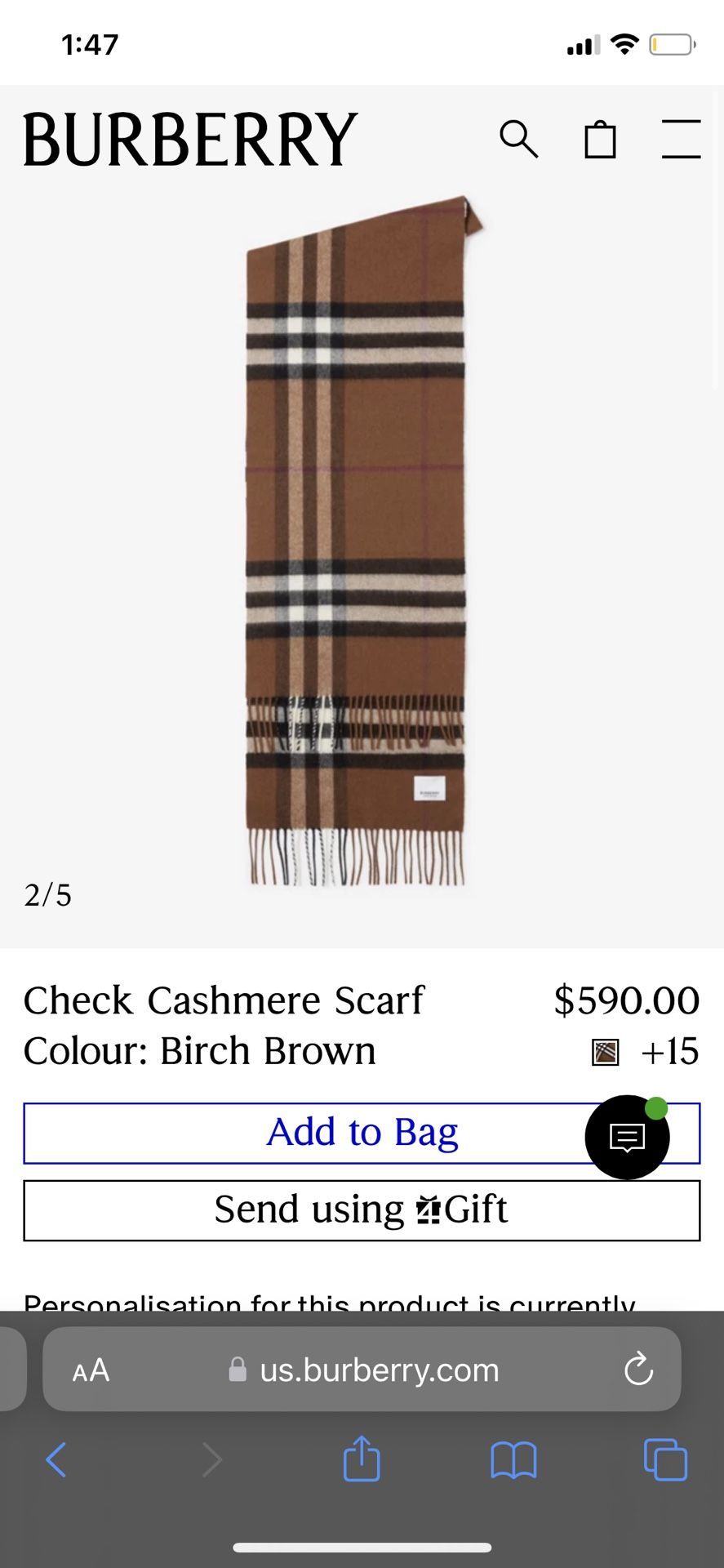 Burberry Scarf