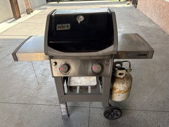 Asador Weber En Perfectas Condiciones Con Tamque Incluido