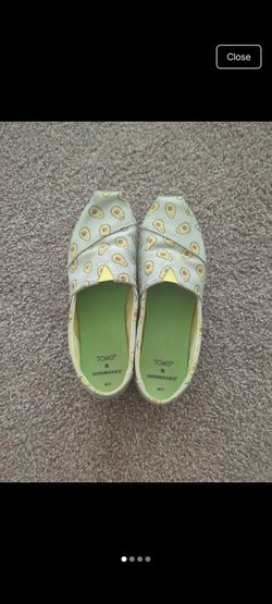 Toms Avocado Slip Ons
