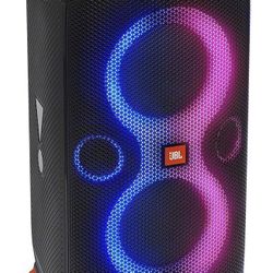 JBL PartyBox 110 - Portable Party Speaker with Built-in Lights, Powerful Sound and deep bass, Black