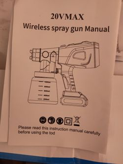 Wireless Spray Gun 