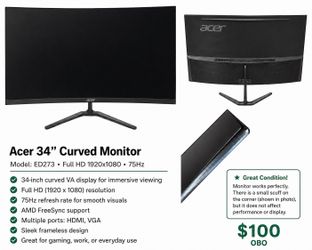 Gaming monitor