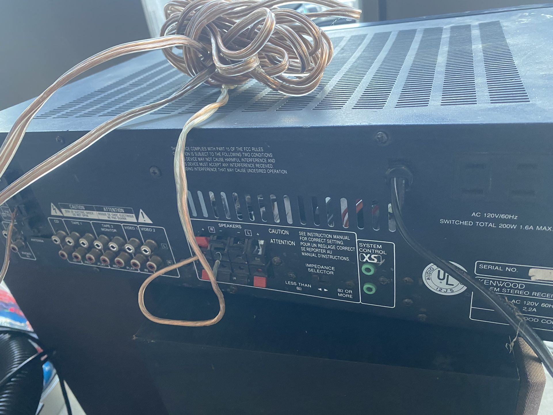 KENWOOD RECEIVER