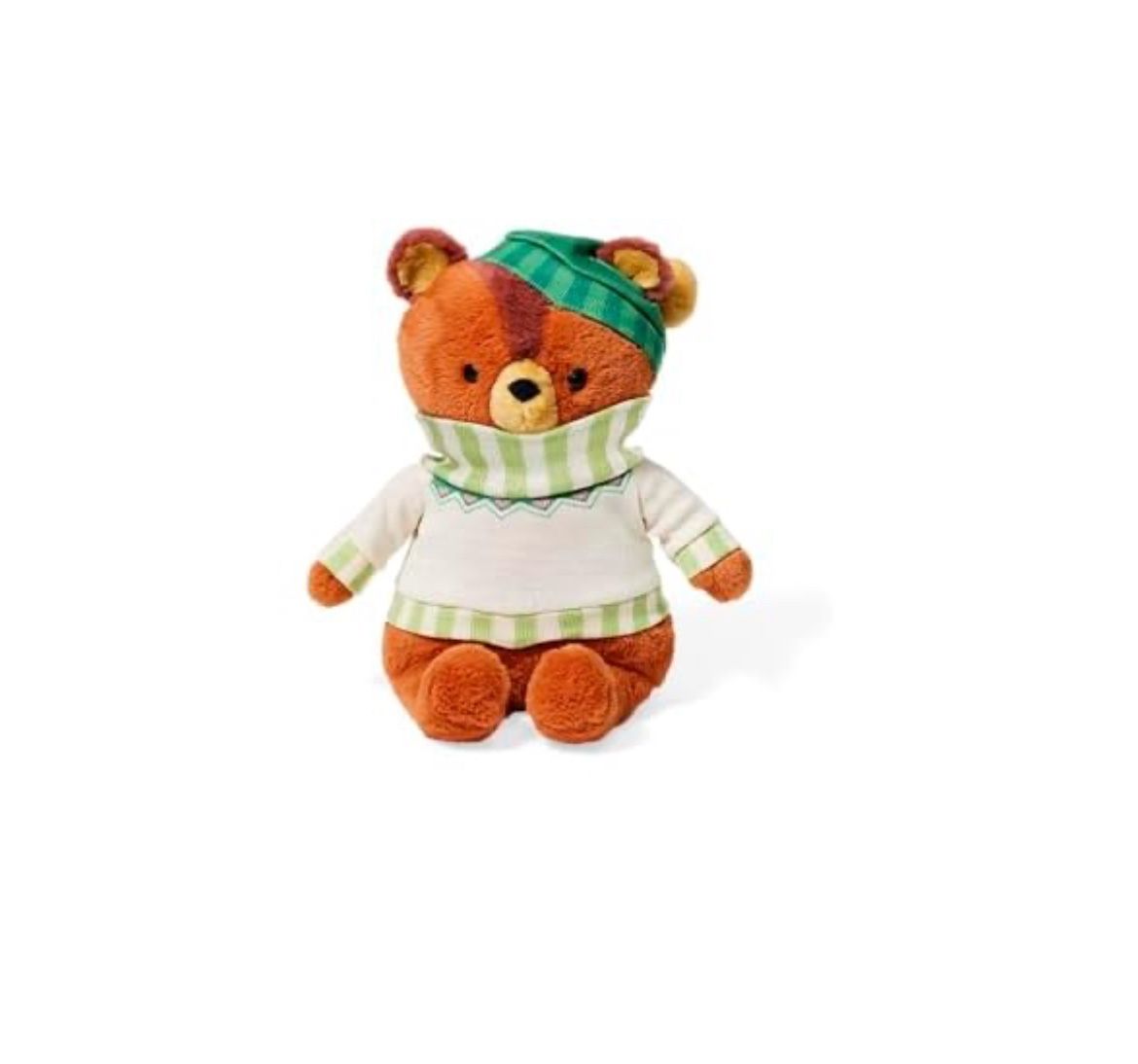 Wild Republic Exclusive Holiday Teddy Bear 14” Eco-Friendly Plush Stuffed Animal