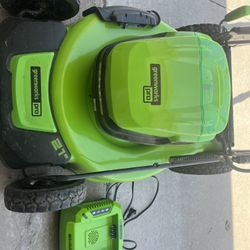 Green works 80v 21" Self Propelled Lawnmower