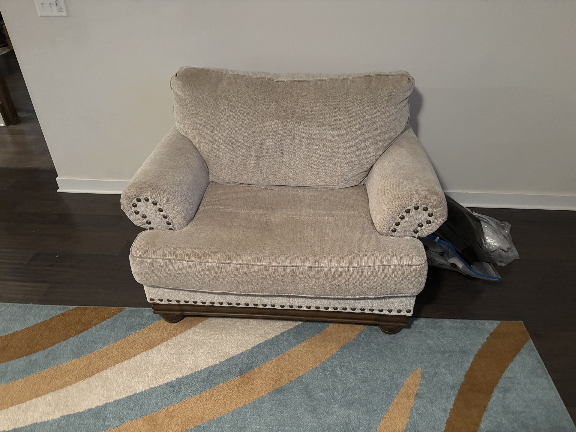 Cream Colored Living Room Set For Sale