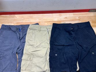 Men’s Arizona Cargo Shorts ,Size 20 Husky , 3 pairs  and