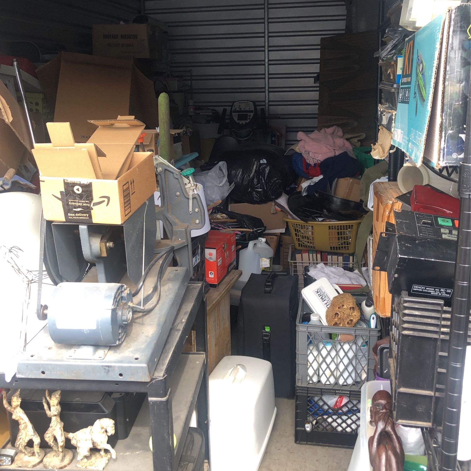 Selling Items In Storage Unit.