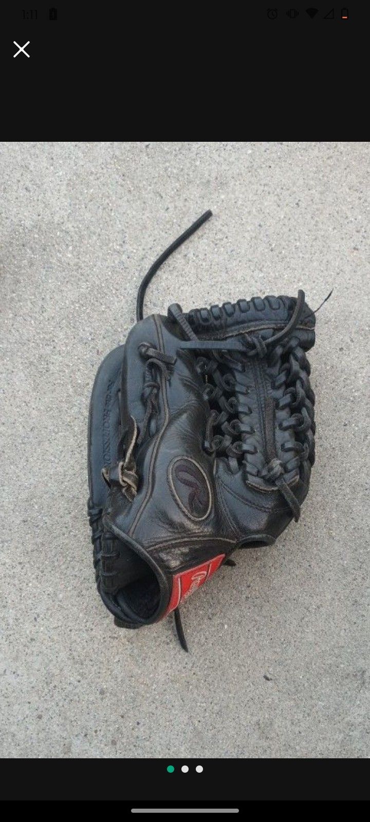 Rawlings Lefty Baseball Glove