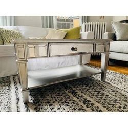 Pier 1 Hayworth Mirrored Coffee Table