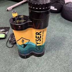 Geyser Camping Shower System 