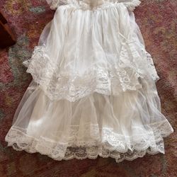 Infant(0-3months) Christening Dress ,$20