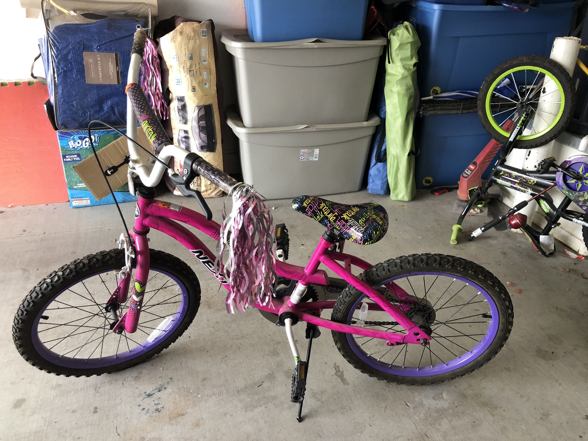 Girls bike