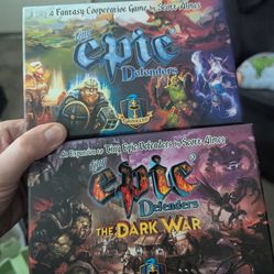 Tiny Epic Defenders (2015)  & Tiny Epic Defenders: The Dark War (2018)